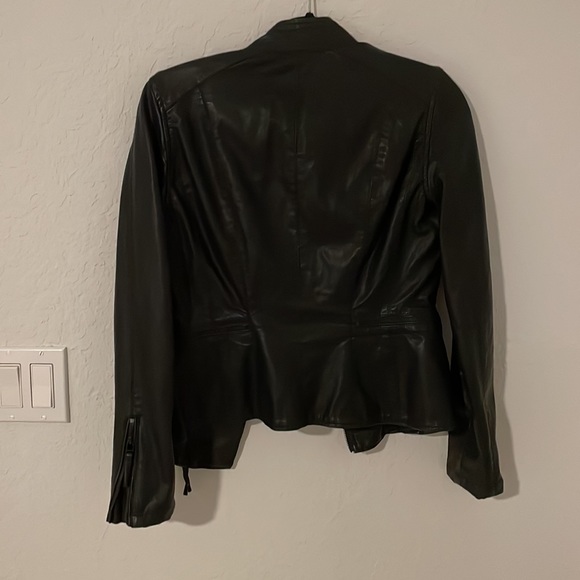 BLANKNYC black faux leather moto jacket - Picture 3 of 3